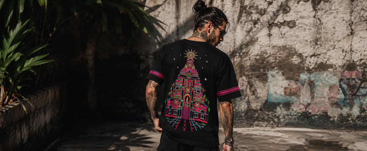 UV Reactive Plus Glow in Dark Oversized T-Shirts