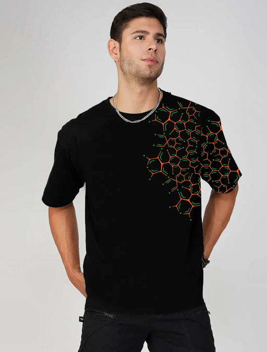 Ultra Tribe DNA UV Reactive Oversized T-Shirt